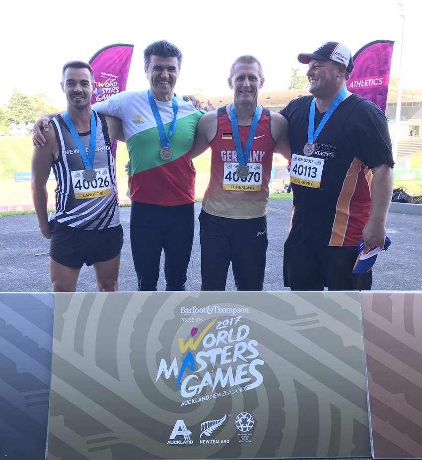 World Masters Games medals